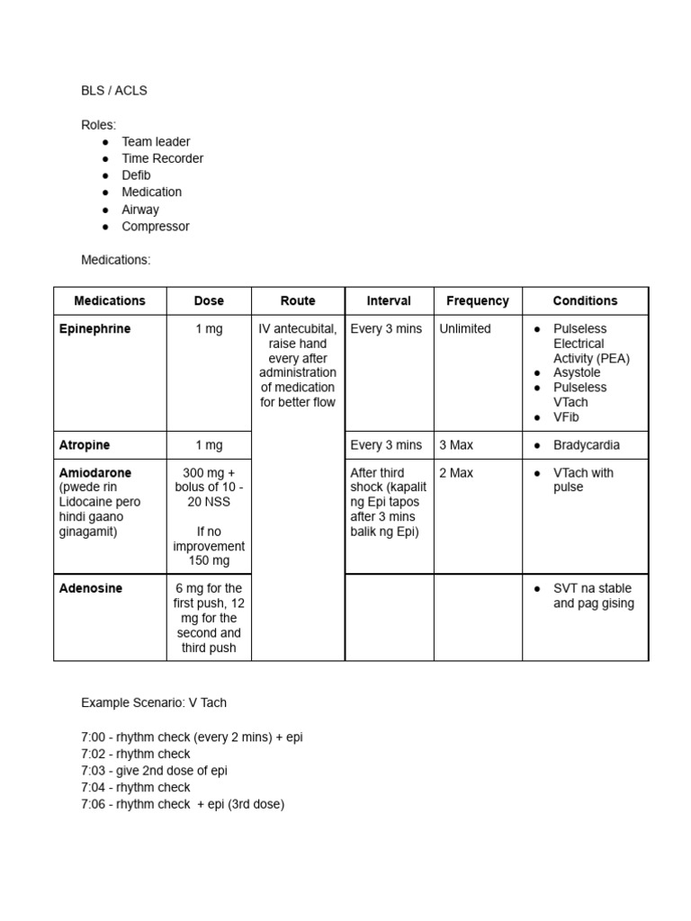 BLS - Acls 1 | PDF | Cardiac Arrhythmia | Cardiovascular Diseases