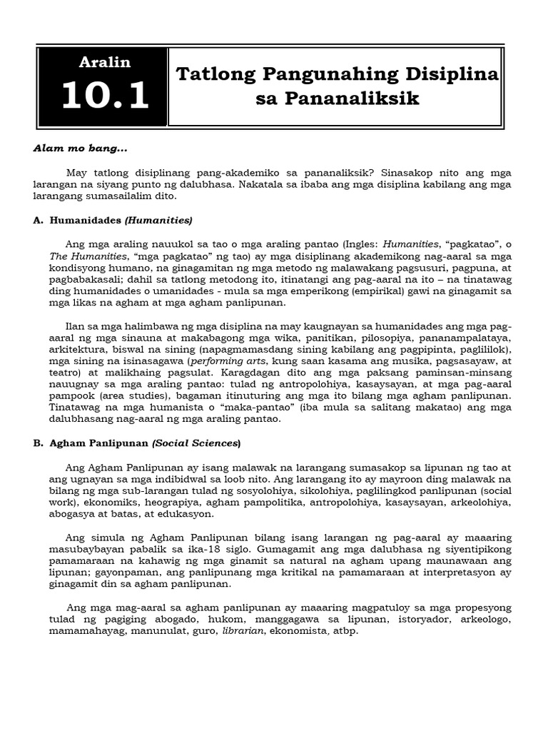 Pagbasa m10 1 pdf