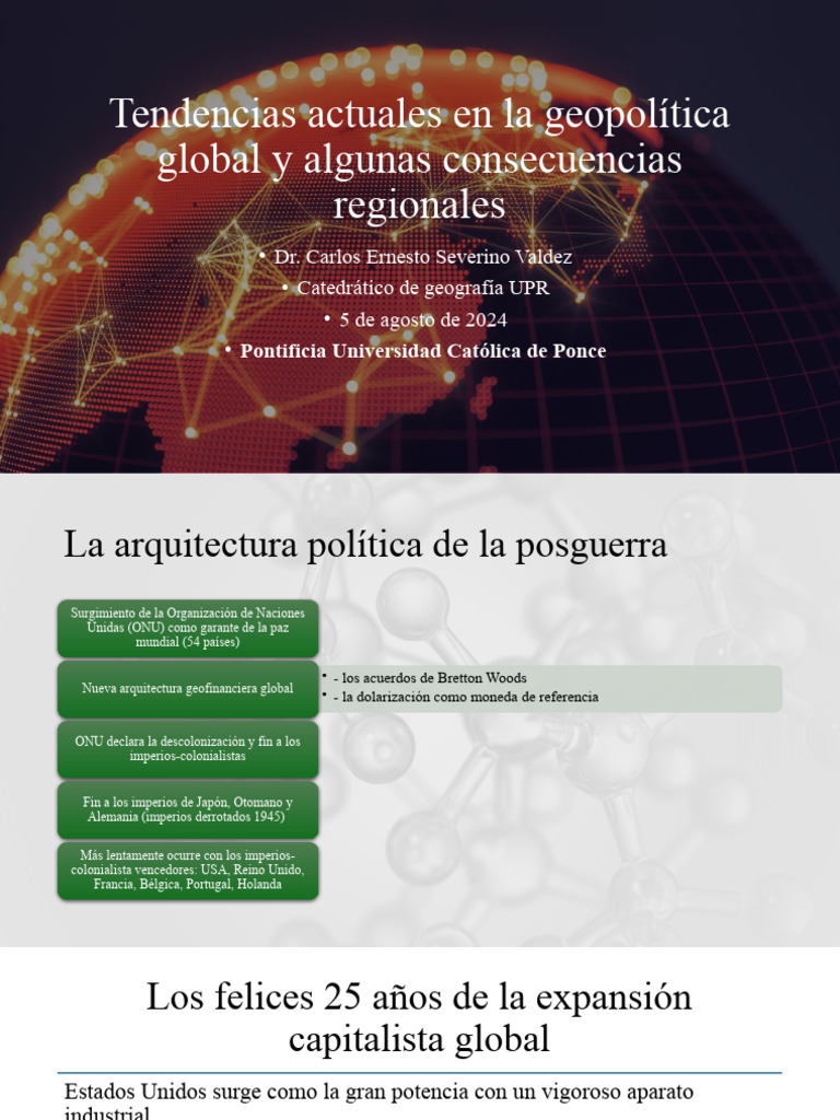 Geopolítica Global: Tendencias y Consecuencias | PDF | China | Política ...