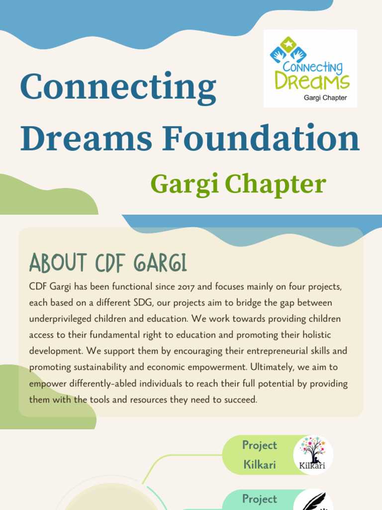 CDF Gargi: Empowering Through Education | PDF | Empowerment ...