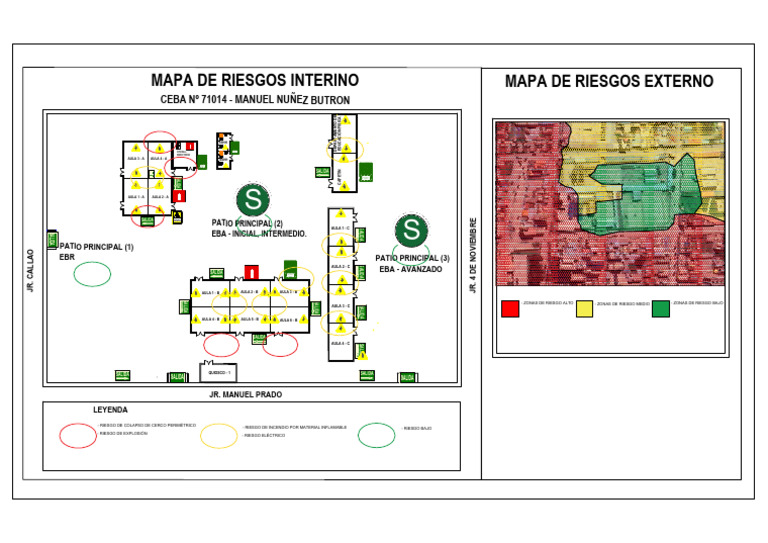 Mapa de Riesgos Escolar | PDF