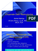 Corporate Debt Restructuring