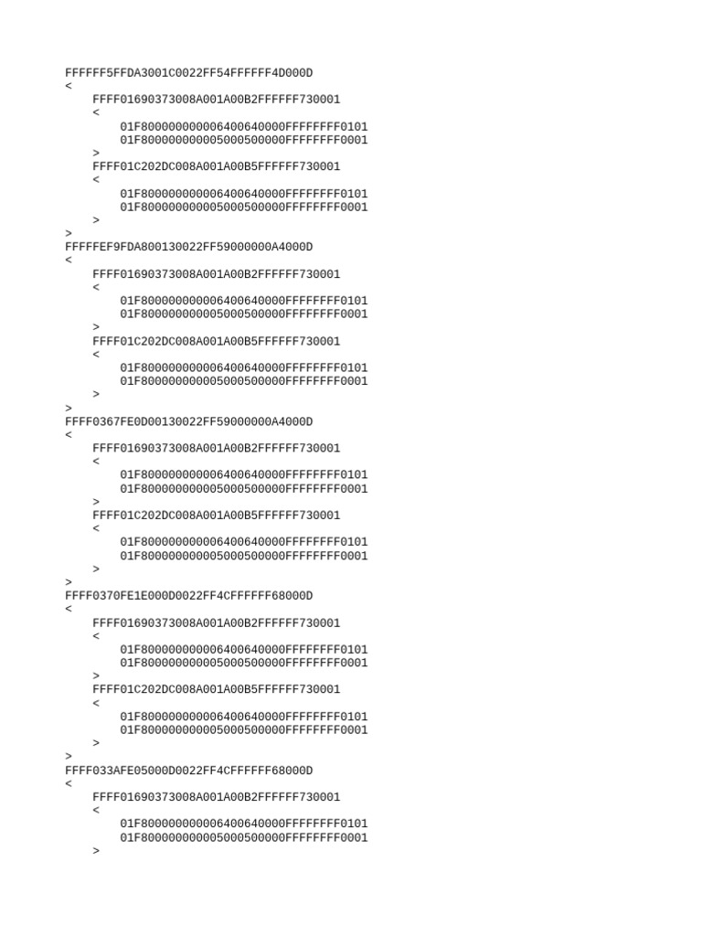 Data Structure and Encoding Overview | PDF