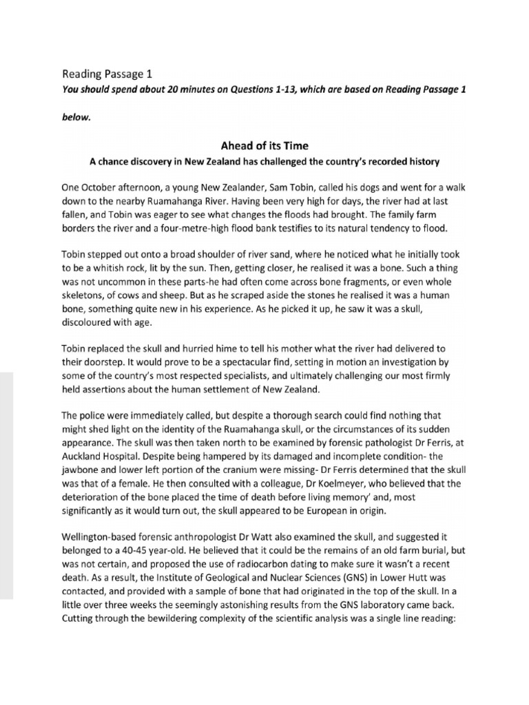 Full Reading 8.8 | PDF