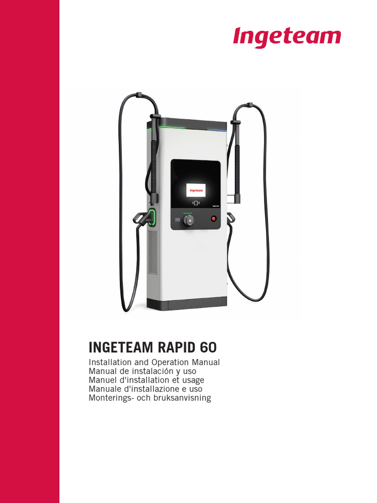 Ingeteam Rapid 60 Manual | PDF | Electrical Engineering | Electricity