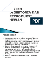 Sistem Pencernaan Dan Reproduksi Hewan