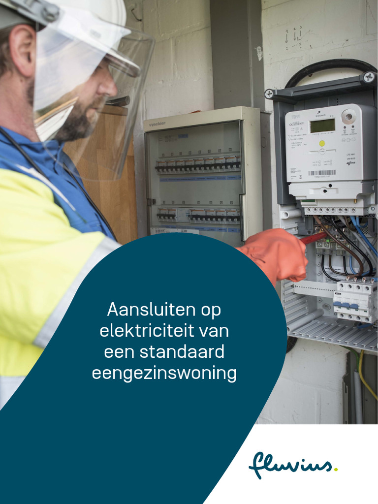 9010132-Aansluiting Elektriciteit Eengezinswoning Fluvius New | PDF