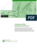 Configuring WMI Performance Monitors