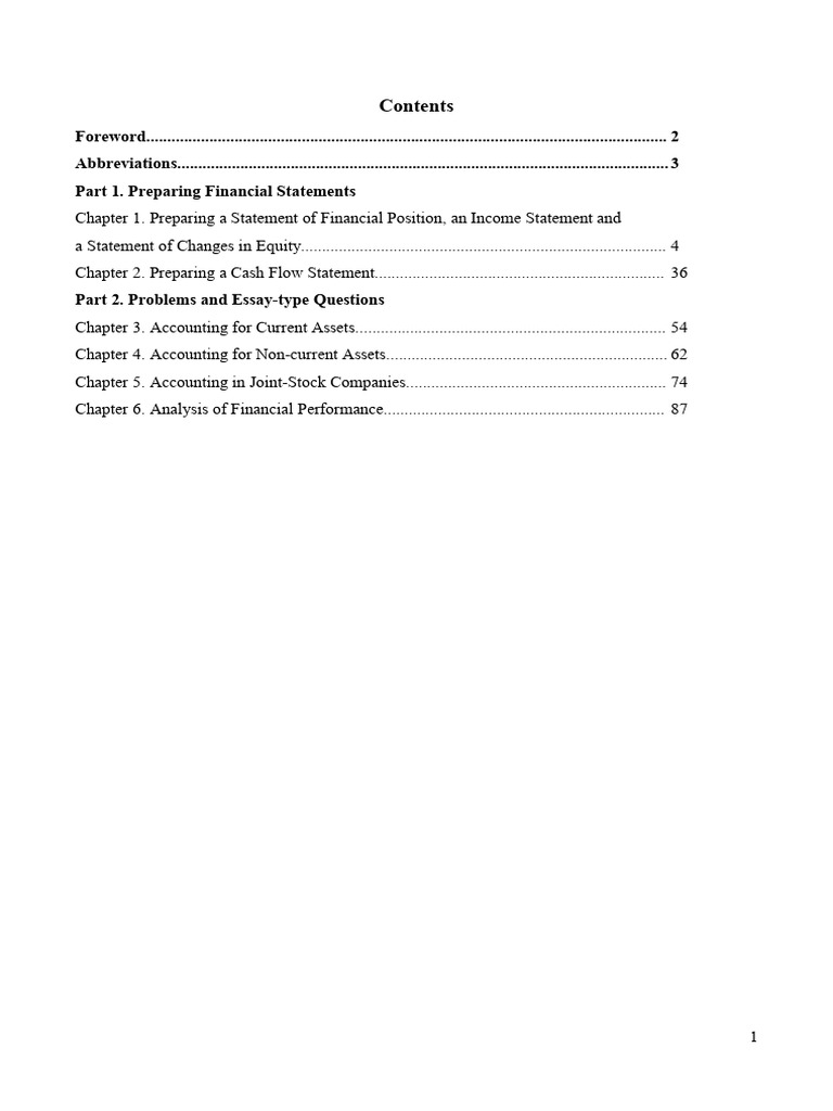 Financial Accounting Preparation Guide | PDF | Debits And Credits ...