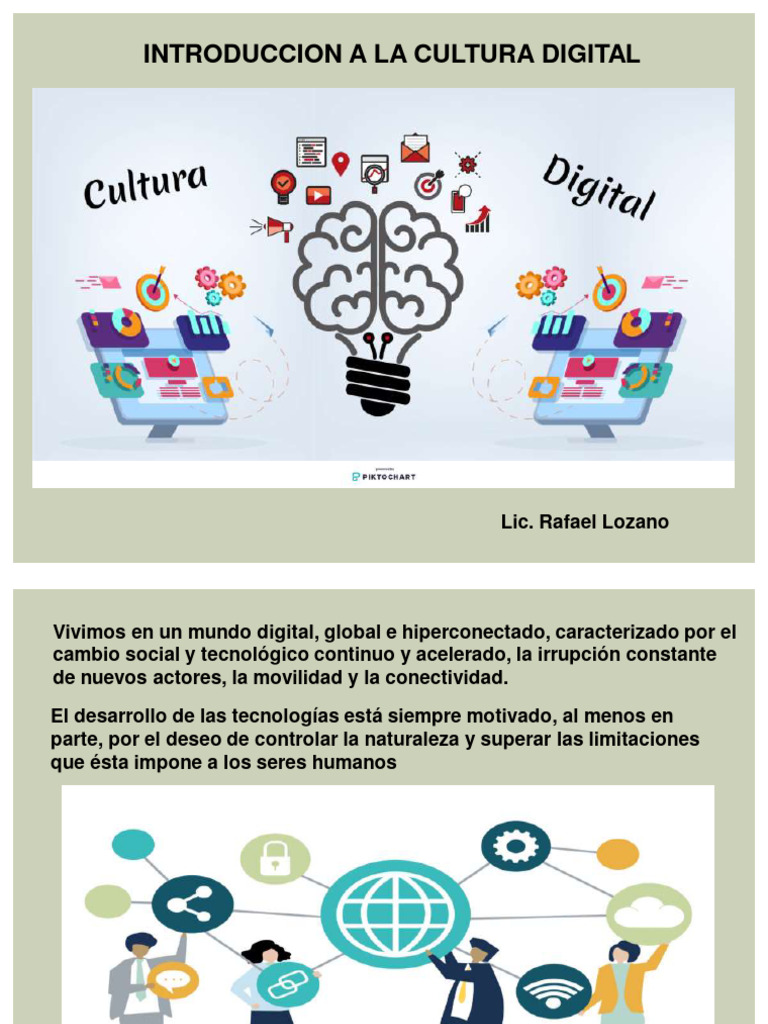 Intro A La Cultura Digital | PDF | Tecnología de información y ...