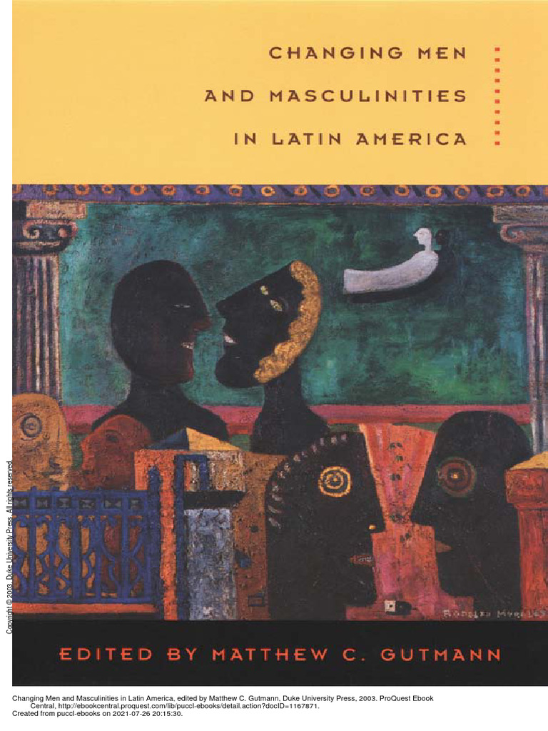 Changing Men and Masculinities in Latin America | PDF | Masculinity ...