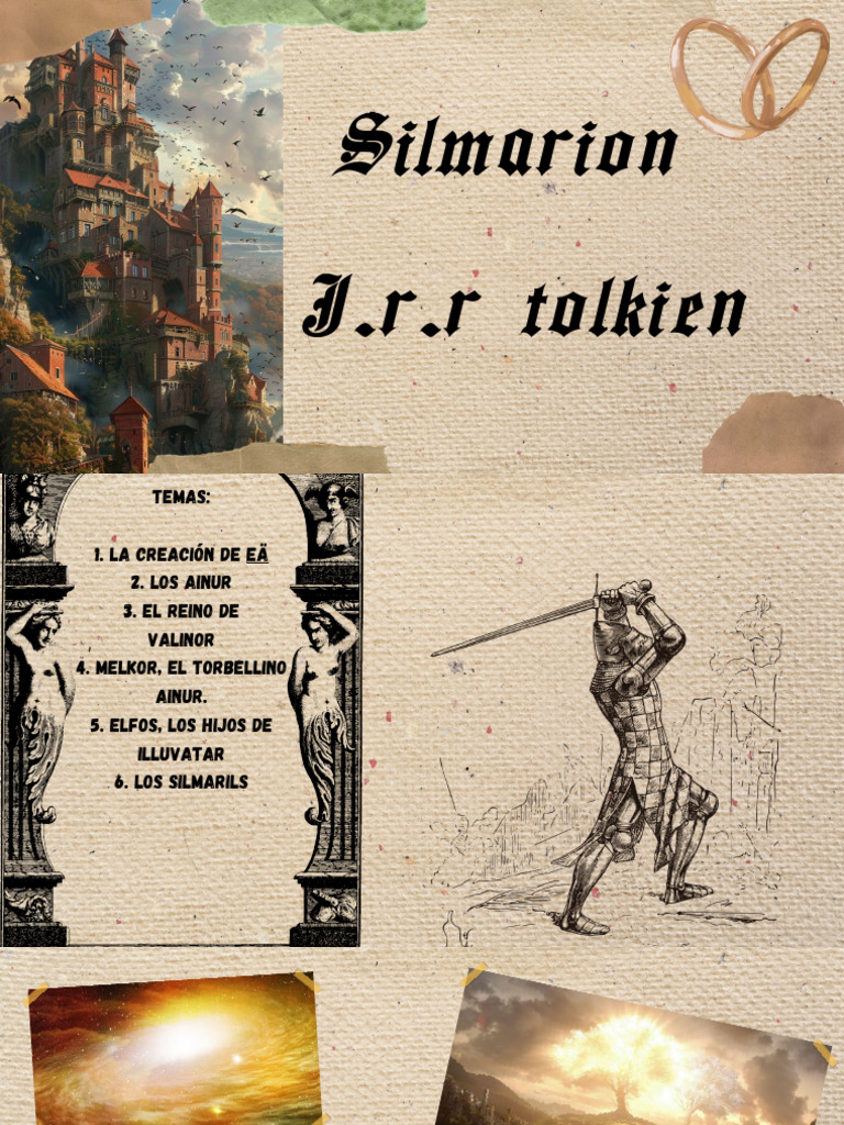 Silmarion - JRR Tolkien Presentación | PDF