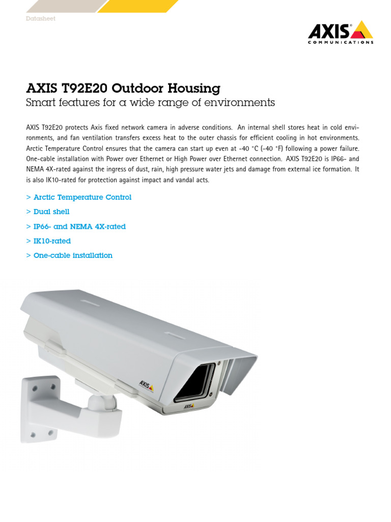 Cámara IP Bullet de Exterior AXIS P1465-LE PTZ 2MP WDR