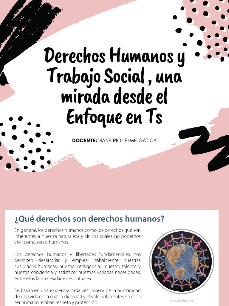 Derechos Humanos en Trabajo Social | PDF | La violencia contra las ...