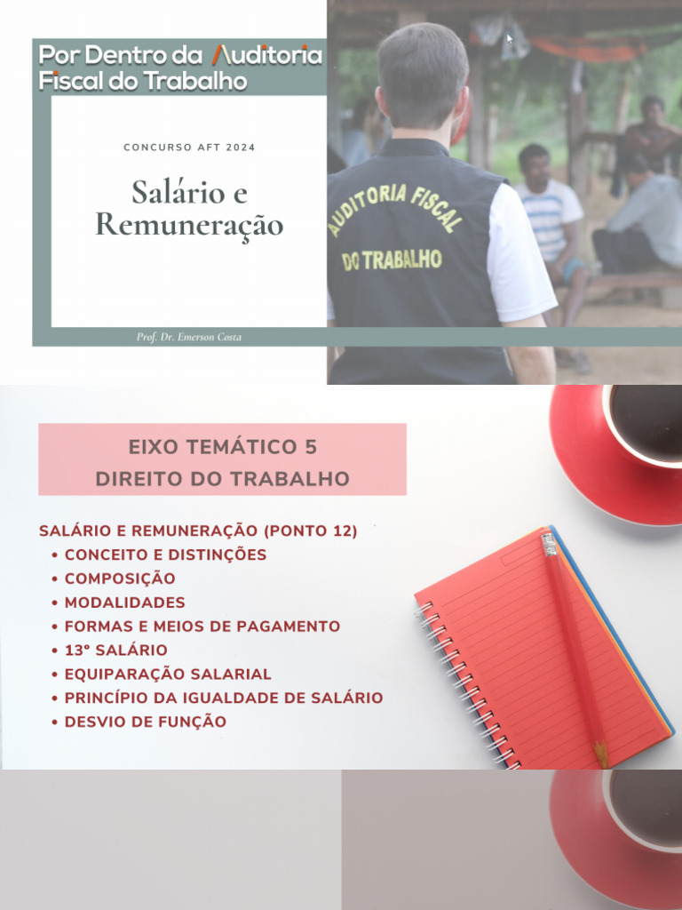 Aula 17 - Salário e Remuneração-1 | PDF