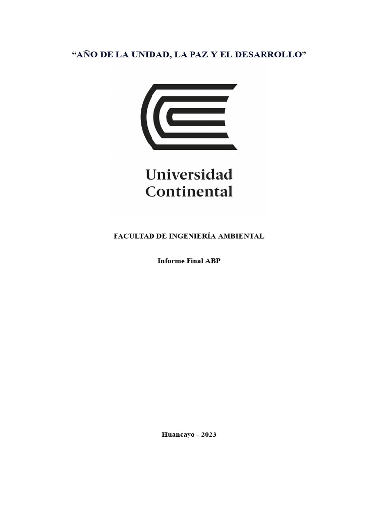 Sublimes Del Poder INFORME FINAL ABP | PDF | Residuos | Gestión de residuos
