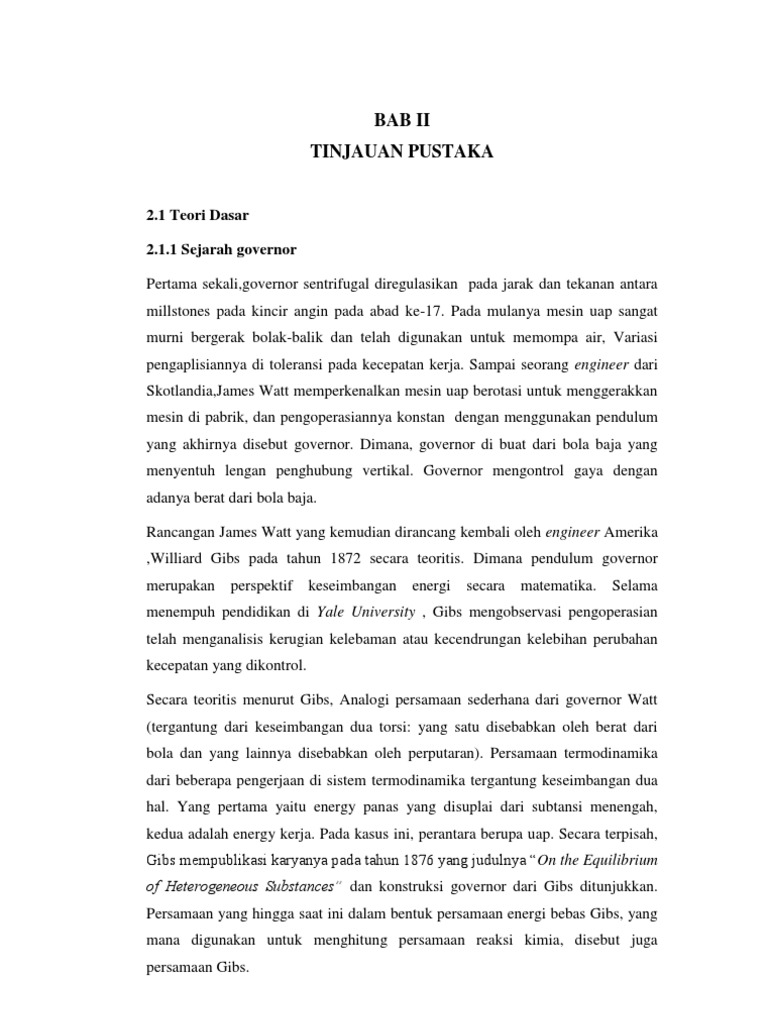 Bab II - Tinjauan Pustaka | PDF