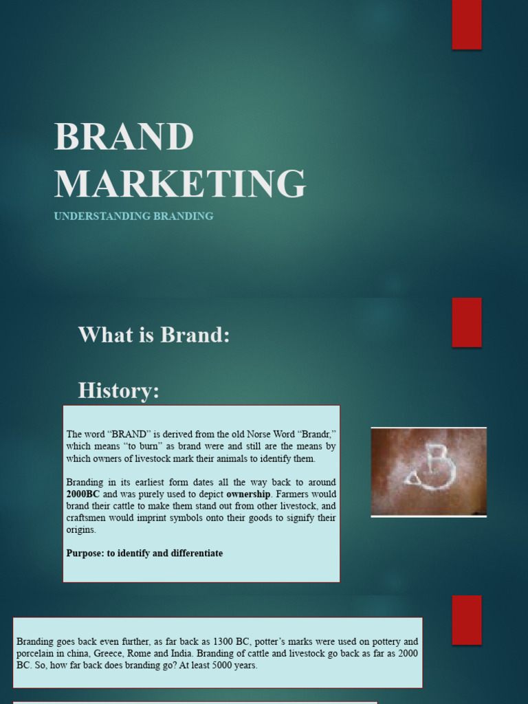 Brand Marketing Pdf Brand Marketing