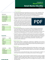 CBRE Retail Market Monthly October 2010