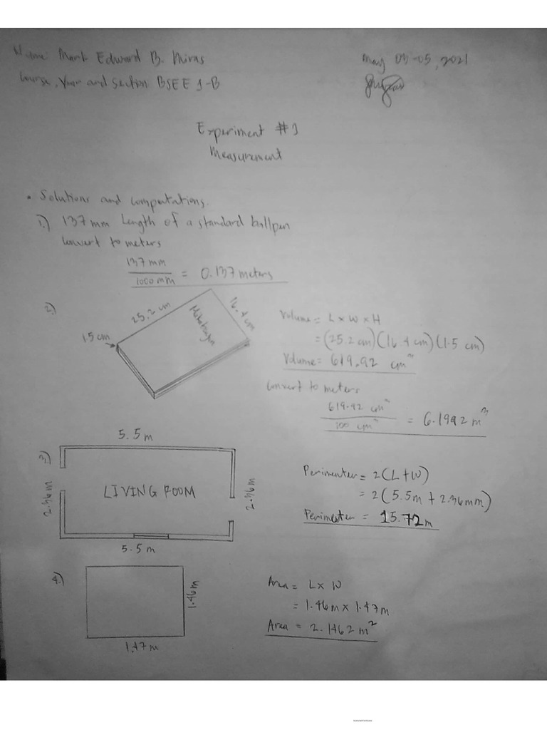 Experiment 1 physics laboratory pdf