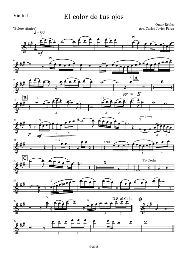 El Color de Tus Ojos - Nueva Edicion | PDF | Instrumentos de cuerda