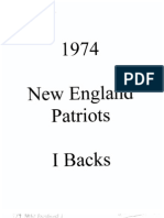 1974 Patriots