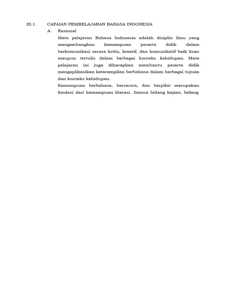 BIN | PDF | Karier & Perkembangan | Seni & Disiplin Bahasa