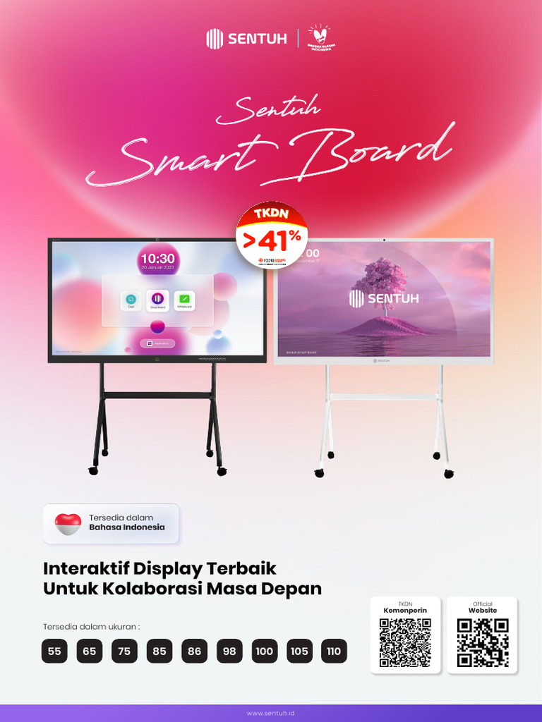 Sentuh Smart Board untuk Kolaborasi | PDF | Komputer