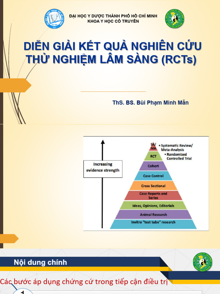 Diễn Giải Kết Quả Rct | PDF