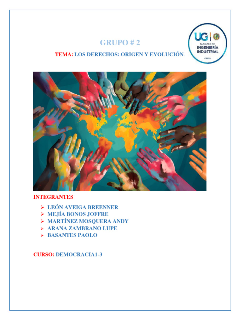 Origen y Evolución de los Derechos Humanos | PDF | Derechos humanos ...
