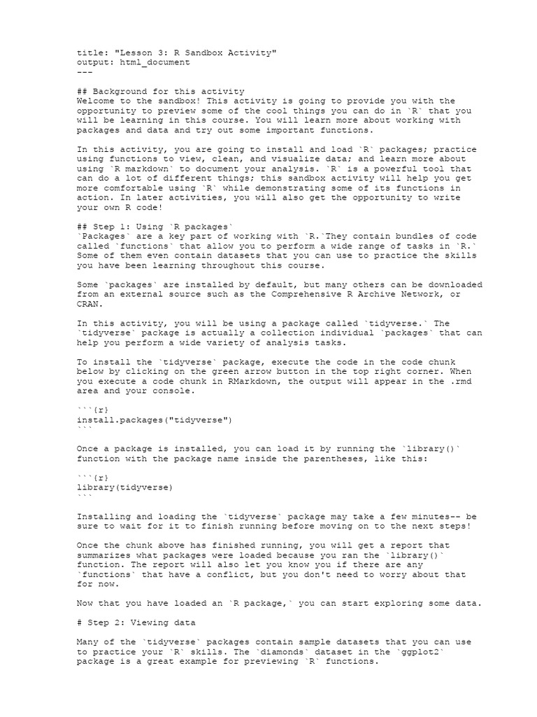 R | PDF | Computing