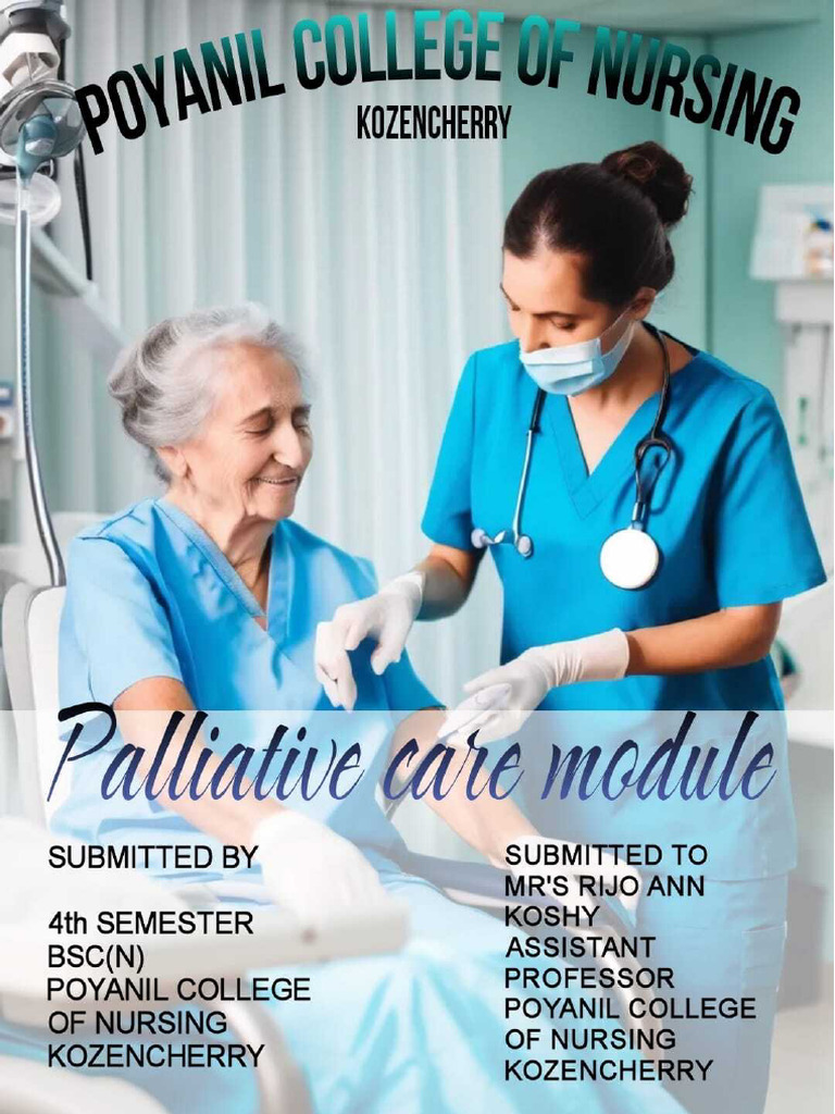 Palliative Care Final Model 12824 | PDF | Palliative Care | Hospice