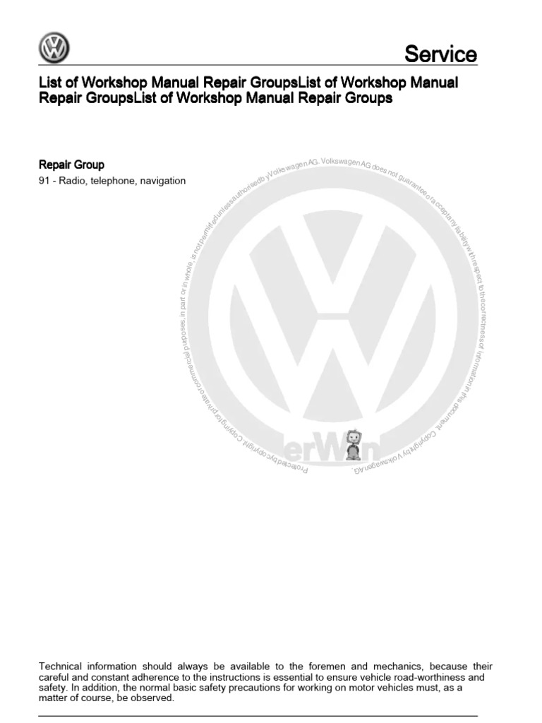 2011 Volkswagen Jetta Owner's Manual | PDF | Volkswagen Group | Cars Of ...