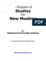 A Program of Studies for New Muslims