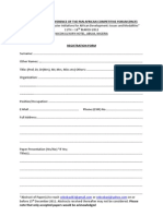Pacf 2012 Registration Form
