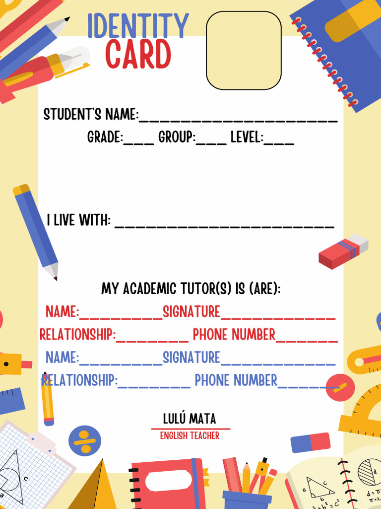 Identity Card | PDF