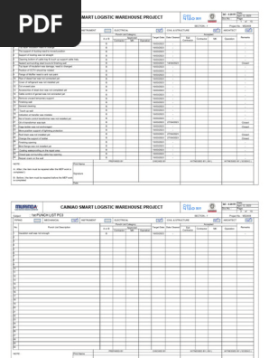 1st Punch List PC3_Update MEP
