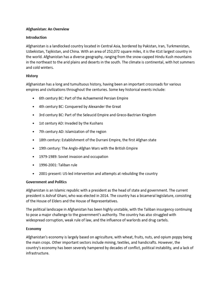 Afghanistan visual data 2