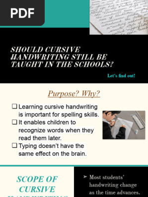 Cursive Handwriting