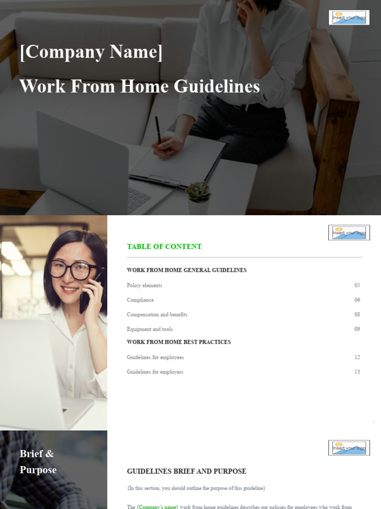 Work From Home Policy Guidelines | PDF | Employment | Computing