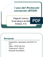 Sobre El Uso Del Protocolo de Observacion Ponce 16 Febrero 2008