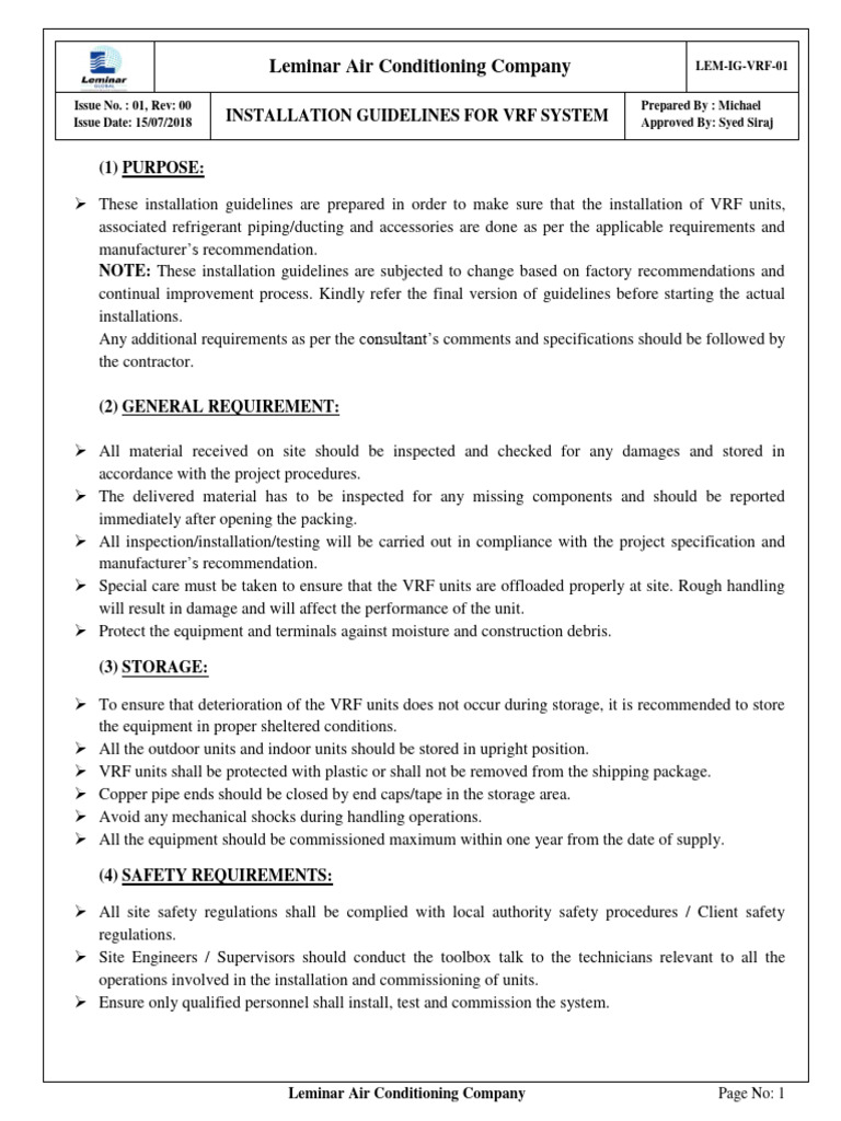 Gaf Installation Guidelines