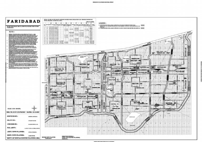 Sector Plan 75 To 89 | PDF