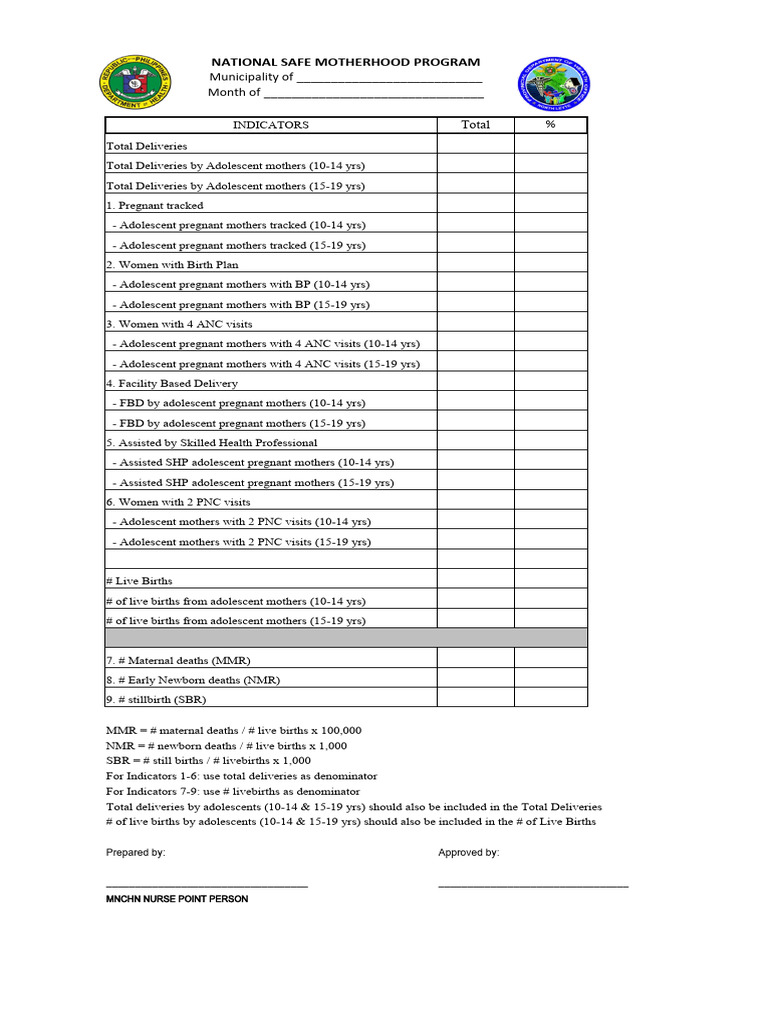 Adolescent Maternal Health Report | PDF | Childbirth | Mother