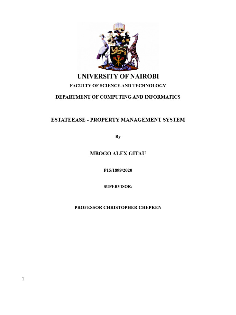 Estate Ease | PDF | Use Case | Renting