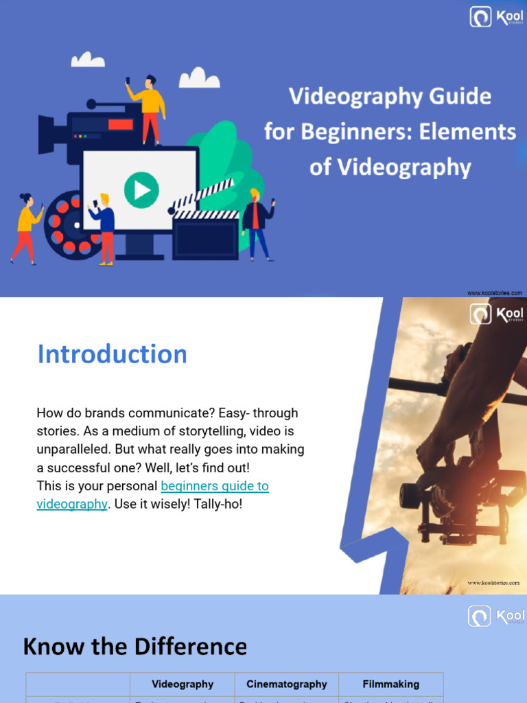 Videographyguide 210208095740 | PDF | Cinematography