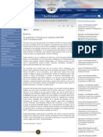 Comunicado de Prensa del PNP en Portal Oficial de La Fortaleza