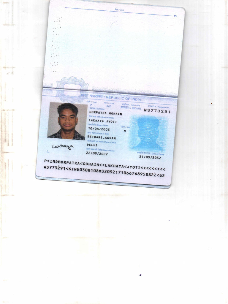 Passport Pdf