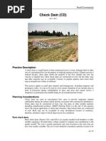 Check Dam Design and Spacing Guidelines | PDF | Dam | Physical Geography