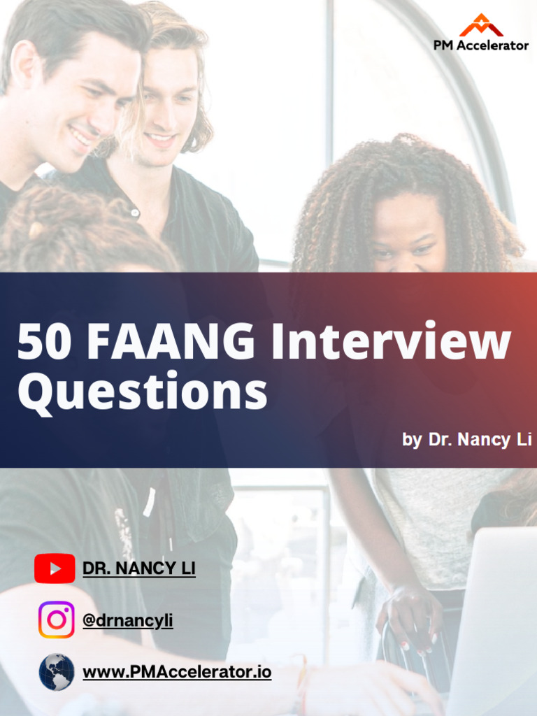 FAANG Interview Questions Guide | PDF | Facebook | Résumé